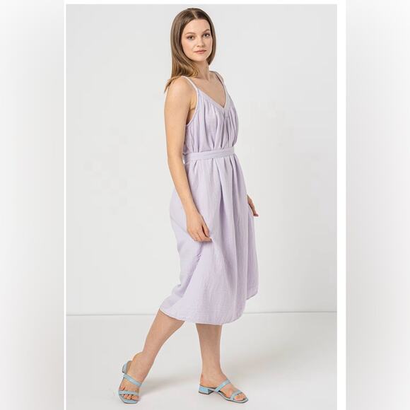 NWT GAP lilac midi dress - Picture 2 of 10